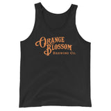 Orange OBBC logo Unisex Tank Top