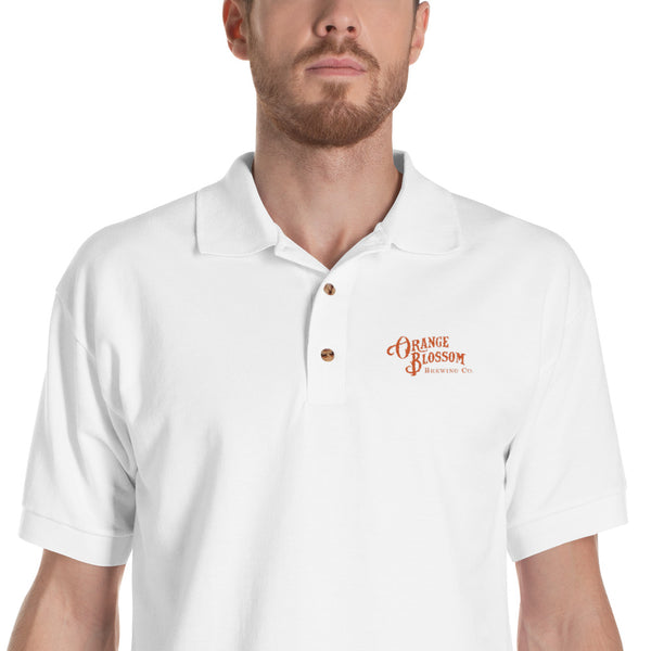 OBBC logo Embroidered Polo Shirt