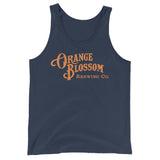 Orange OBBC logo Unisex Tank Top
