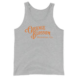 Orange OBBC logo Unisex Tank Top