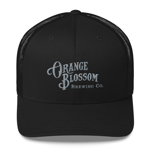 Trucker Cap - gray OBBC script