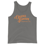 Orange OBBC logo Unisex Tank Top