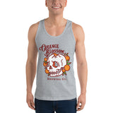 Men's Classic Orange Blossom Skull tank top
