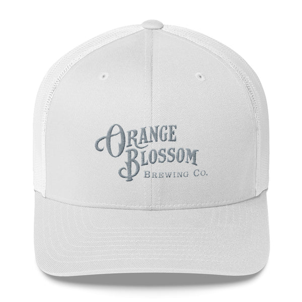 Trucker Cap - gray OBBC script