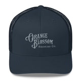 Trucker Cap - gray OBBC script